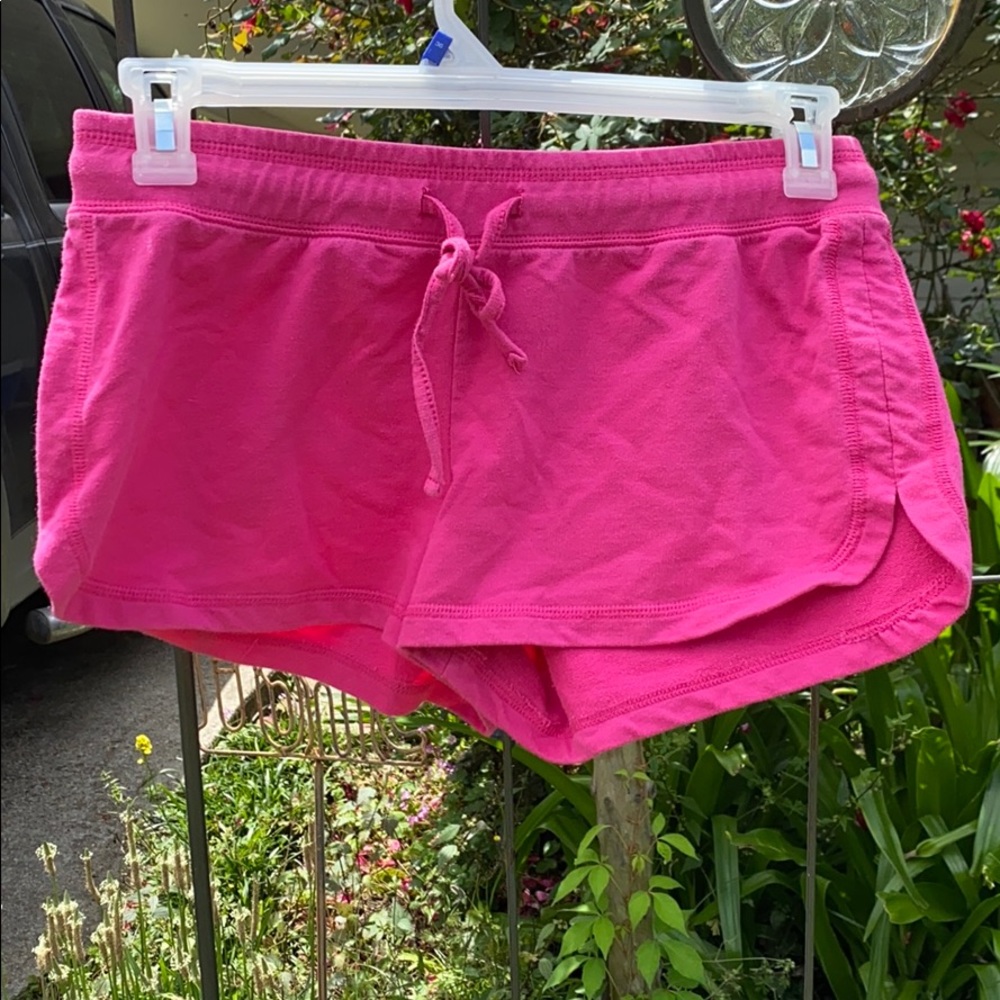 Pink shorts